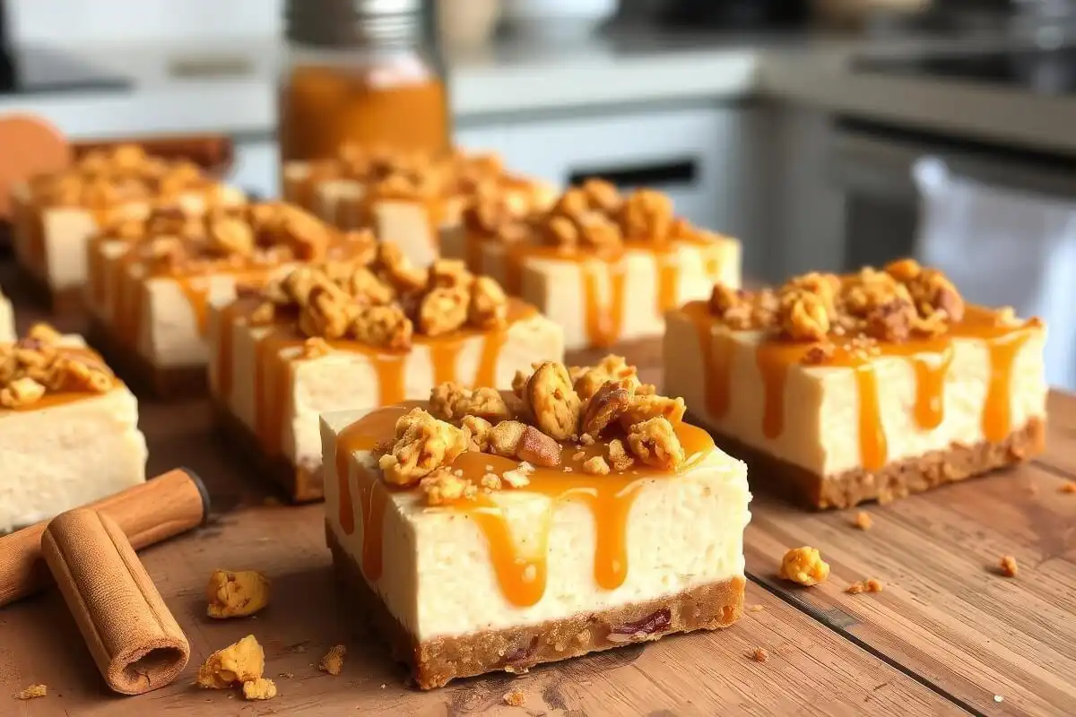 Biscoff Cheesecake Bars