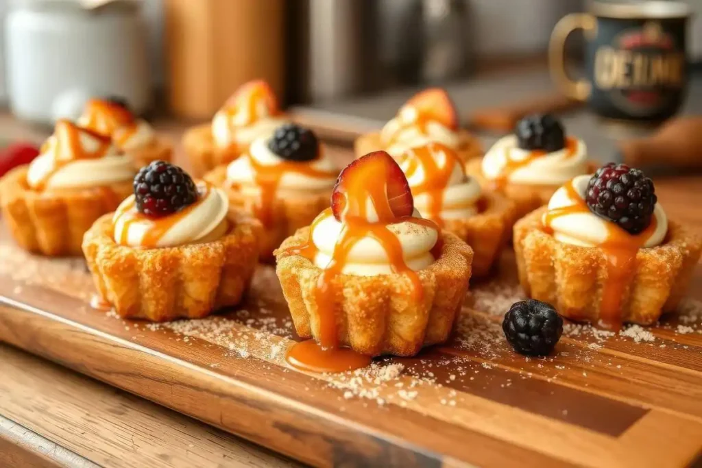 Churro Cheesecake Bites