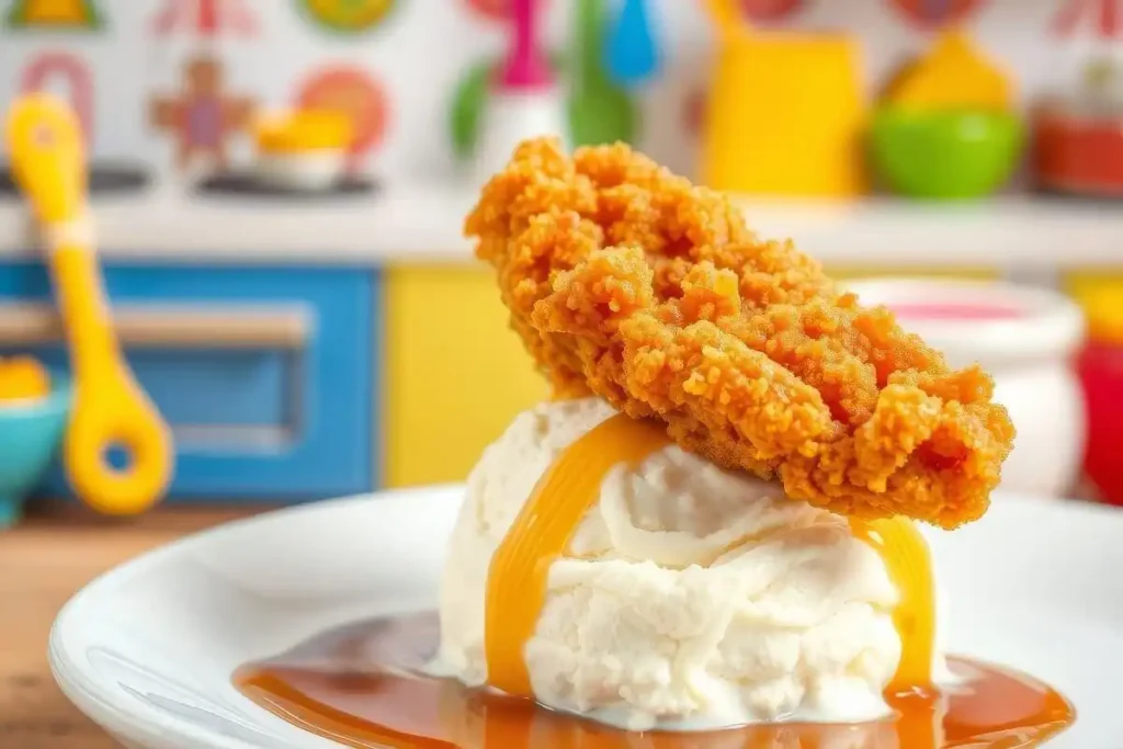 Fried Chicken Ice Cream