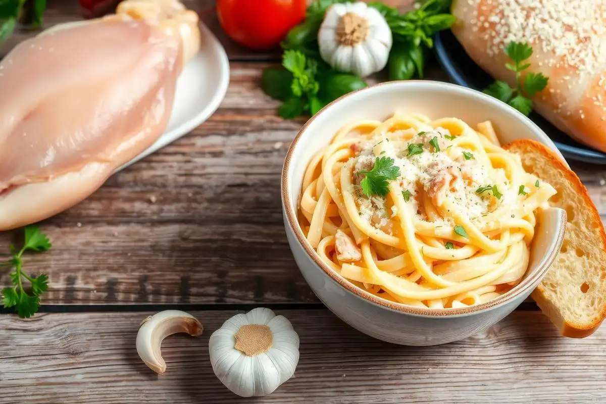 How to Make Chicken Alfredo