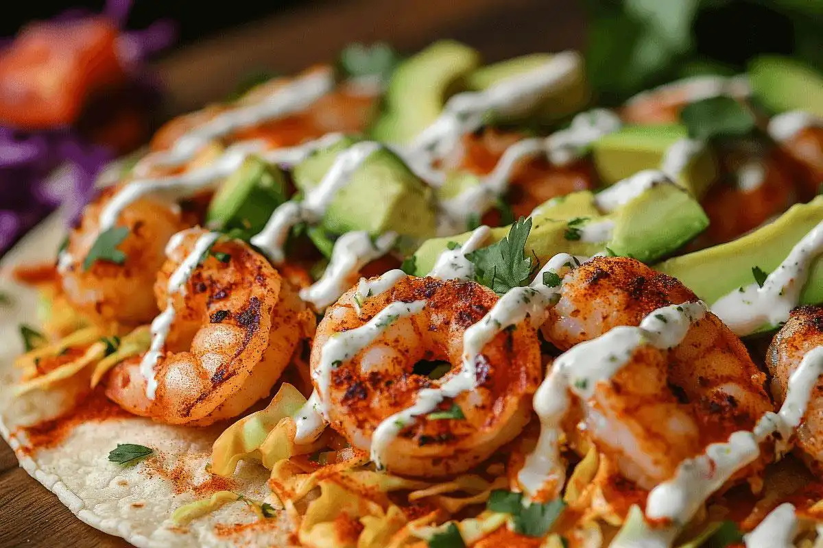 Spicy Shrimp Tacos