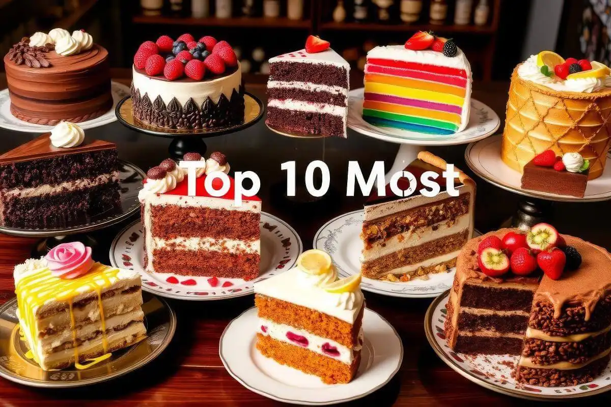 What are the 10 most popular cakes
