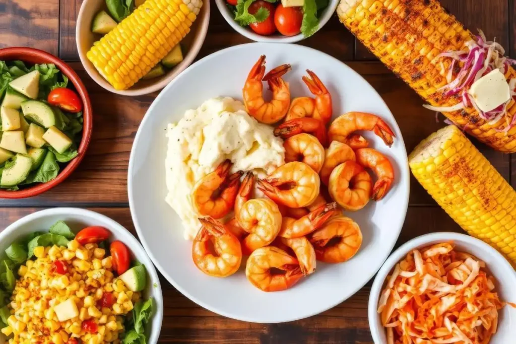 What goes well with cajun shrimp