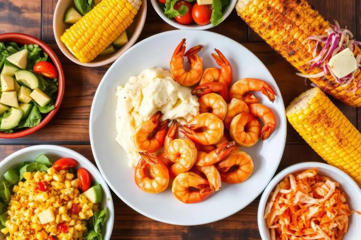 What goes well with cajun shrimp