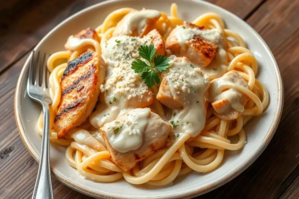chicken alfredo​