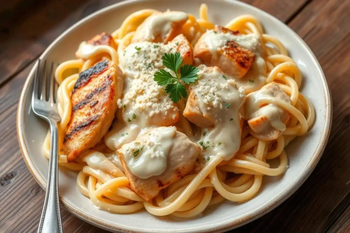 chicken alfredo​