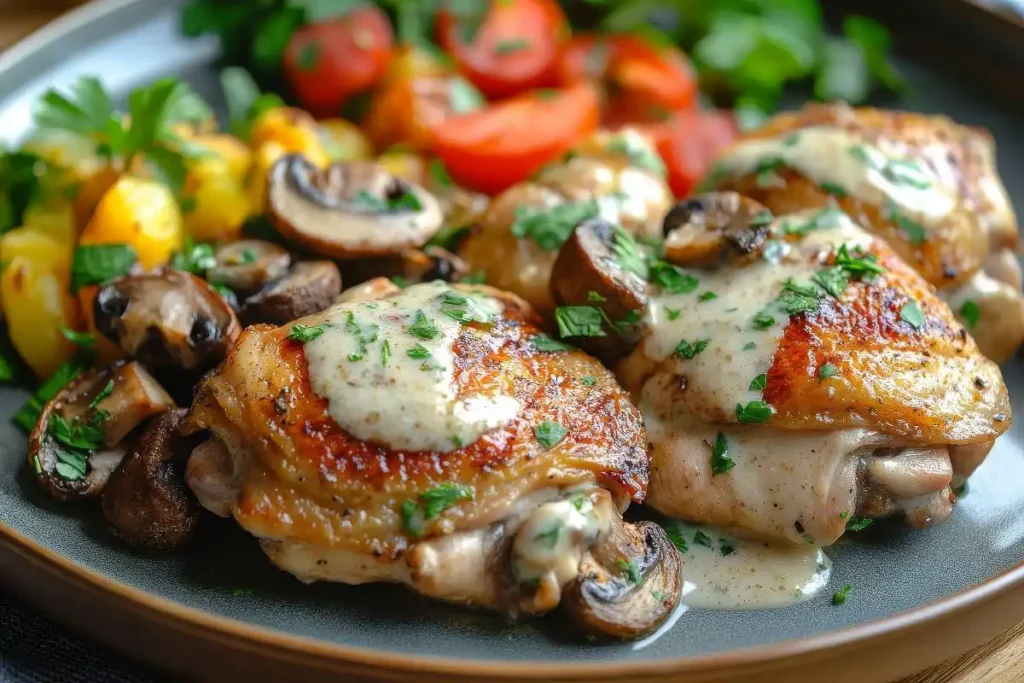 chicken and mushroom recipes