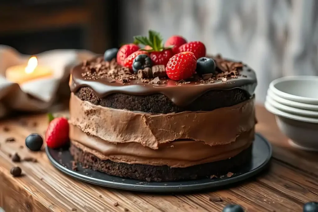 chocolate mousse cake