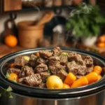 slow cooker beef tips​