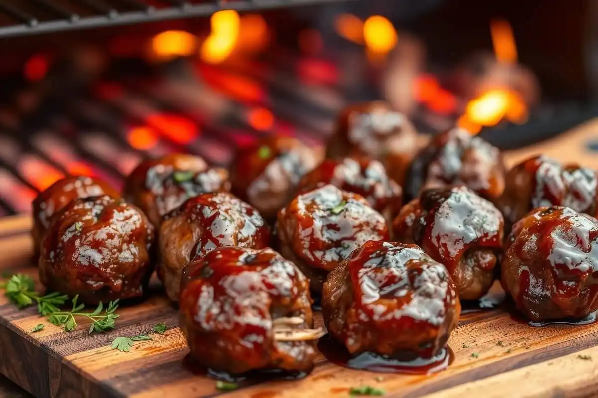 smoked meatballs​