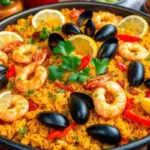 What are the 10 essential ingredients for paella